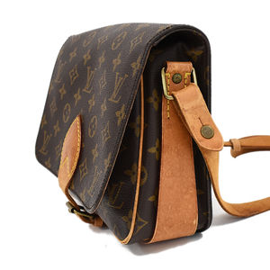 Louis Vuitton Cartouchiere M51253 MM Brown Monogram